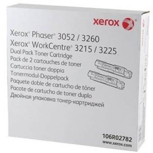 Xerox P3052 3260 Wc3215 3225 Print Cartridge Dual Pack  6000 Page