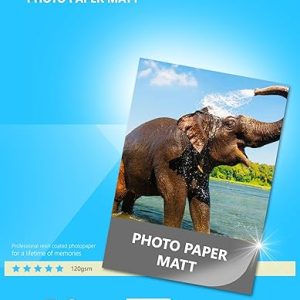 Penguin Inkjet Photo Paper Matt 120gsm  50 Sheets  A:4