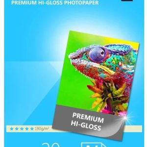 Penguin Glossy Inkjet Photo Paper 190gms 20 Sheets A:4