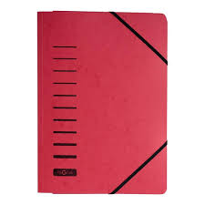 Durable Pagna Elastic Folder Red Pack Of 25