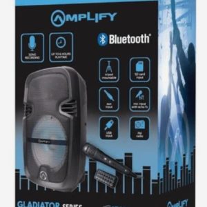 Amplify Gladiator 8 Series 8" Bluetooth Trolley Speaker