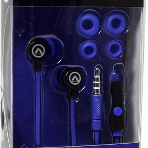 Amplify Pro Vibe Series Earphones With Microphones Black And Blue