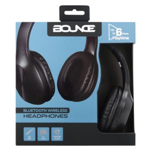 Bounce Samba Series Bluetooth Headphones - Gun Metal