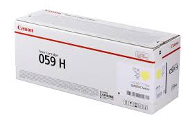 Canon Crg-059h High Yield Yellow Cartridge
