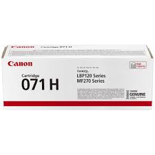Canon Crg071 Black High Capacity Toner Cartridge- 2500 Page Yield