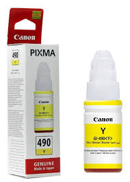 Canon Gi-490 Yellow Ink Cartridge