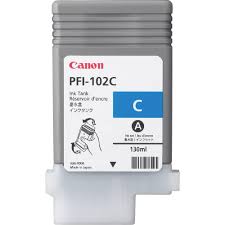 Canon Pfi-102 Ink Tank Cyan