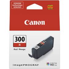Canon Pfi-300 Ink Tank Red