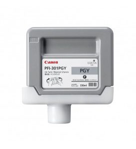 Canon Lucia Pfi-301pgy Photo Grey Original Ink Tank 330ml