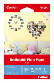 Canon Restickable Photo Paper Rp 101 4 X 6