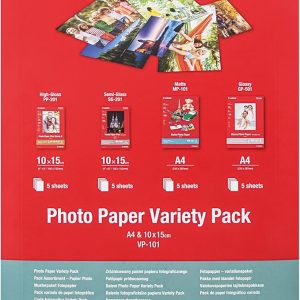 Canon Vp 101 4 X 6 Gp501 10 Sheets Sg201 5 Sheets Pp201 5 Sheets