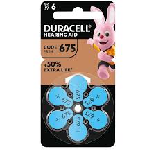 Duracell Hearing Aid Battery 675 6s (10 Pack)