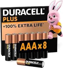 Duracell Plus AAA 8 Power boost(10 pack)LR03:MN2400