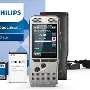 Philips Dpm 7200 Pocket Memo Professional Dictation Recorder