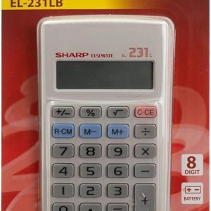Sharp El231 Lb Pocket Calculator
