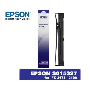 Epson S015327 Black Nylon Ribbon For Fx2190 ( 12 Million Caharacters )