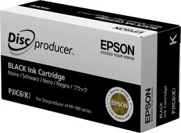 Epson Pjic7 Discproducer Ink Cartridge For Pp100 Black