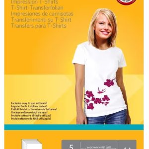 Kodak Inkjet Iron Paper On For Light Textiles 10 Sheets A:4