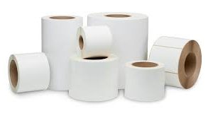 Thermal Top Barcode Label Circle 40mm 1000 Per Roll 20 Per B