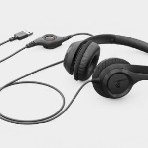 Logitech H390 USB Computer Midnight Black