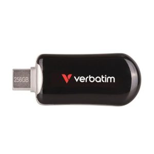 Verbatim Plectra Usb-C Flash Drive Black 256Gb