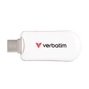 Verbatim Plectra Usb-C Flash Drive White 64Gb