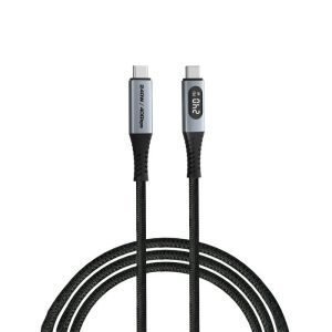 Verbatim Sync & Charge Cable Usb-C To Usb-C 240W 40 Gbps Display 120 Cm