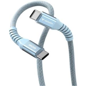 Verbatim Sync & Charge Usb-C To Usb-C 60W Magnetic 120 Cm - Blue