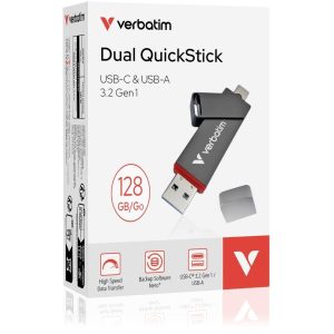 Verbatim Dual Quickstick Usb-a:c 3.2 Gen1 128gb