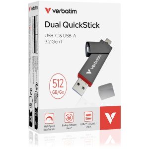 Verbatim Dual Quickstick Usb-a:c 3.2 Gen1 512gb