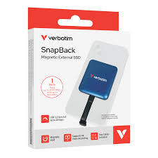 Verbatim Snapback Ssd 1Tb  Blue Metallic