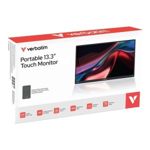 "Verbatim Portable Touchscreen Monitor 13.3"