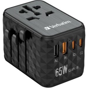 Verbatim Uta-05 Gan iii Universal Travel Adapter