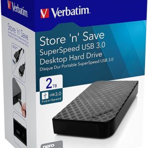Verbatim 3.5" 2tb Store 'n Save Hard Drive