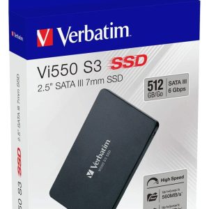 Verbatim Vi550 S3 2.5" Sata Iii Ssd 512gb Internal