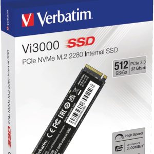 Verbatim Vi3000 Ssd 512gb Pcie Nvme M.2 (mid Range)