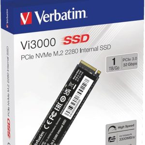 Verbatim Vi3000 Ssd 1tb Pcie Nvme M.2 (mid Range)
