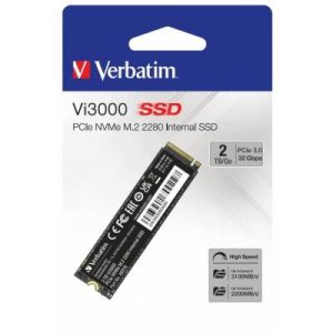 Verbatim Vi3000 Ssd 2tb Pcie Nvme M.2 (mid Range)
