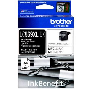 Brother Lc569xlbk High Yield Black Ink Cartridge