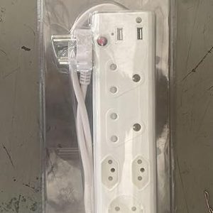 Ele 5 Way Multiplug 3x16a 2x5a 1xsch 2 1a Usb