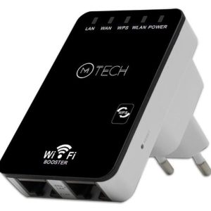 Mtech Wifi Extender Wireless Speed 300mbps Frequency Band 2.4 Ghz