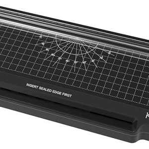 Novaro A4 Laminator:trimmer:corner Rounder Combo + 20 Pack Free A4 Pouches