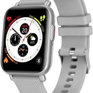 Polaroid Pa87 Full Touch Active Square Watch Silver