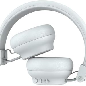 Polaroid Pbh300 Bluethooth 35 Hour Digital Hybrid Noice Cancelling Headphones Grey