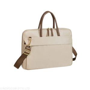 Ladies Creamy Laptop Bag For 15.6" Laptop