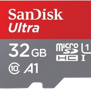 Sandisk Ultra Microsdhc Uhs 120mb 32gb  Black And Red