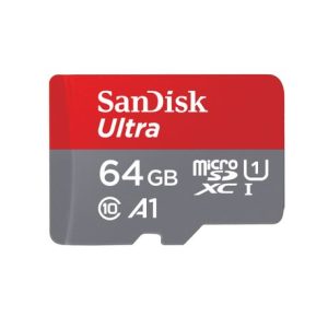 Sandisk Ultra Micro Sdhc Uhs 140mb:s 64gb Grey And Red