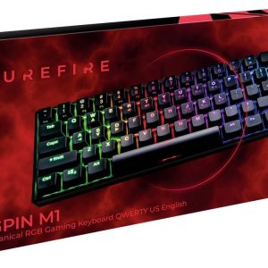 Surefire Kingpin M1 60% Mechanical Rgb Gaming Keyboard Qwerty Us English