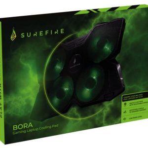 Surefire Bora Gaming Laptop Cooling Pad Green