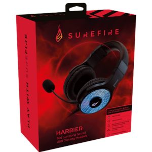 Surefire Harrier 360 Surround Sound Usb Gaming Headset